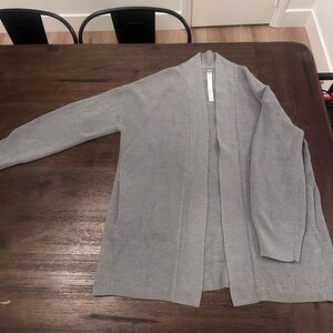 Lululemon Merino Wool-Blend Rib
Long Wrap Sweater.